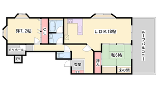 小野駅 徒歩11分 4階の物件間取画像